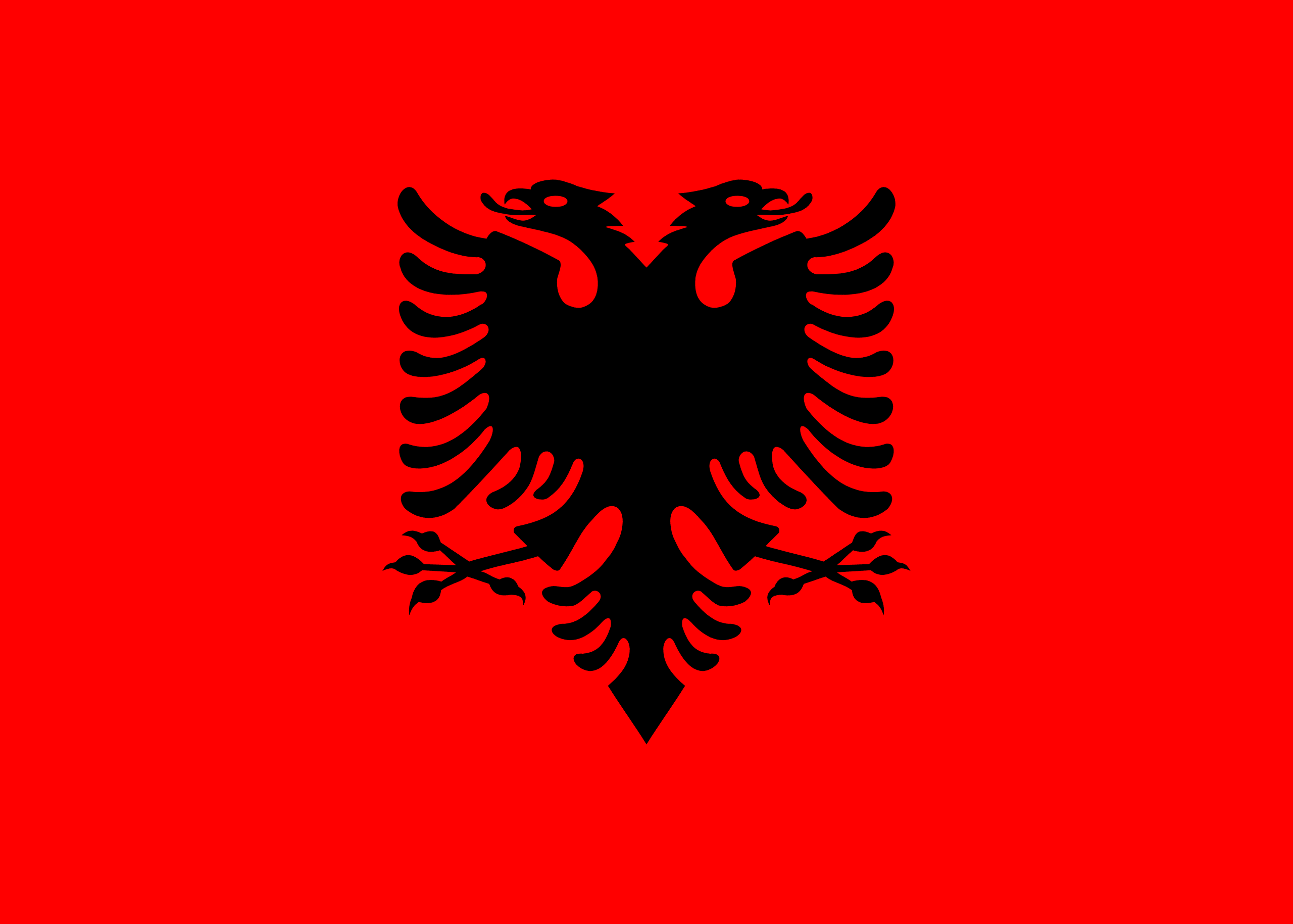 Albania Flag