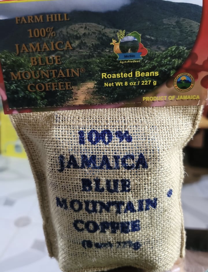 100% Jamaican Blue Mountain Coffee 