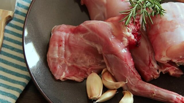 Frozen Rabbit Meat