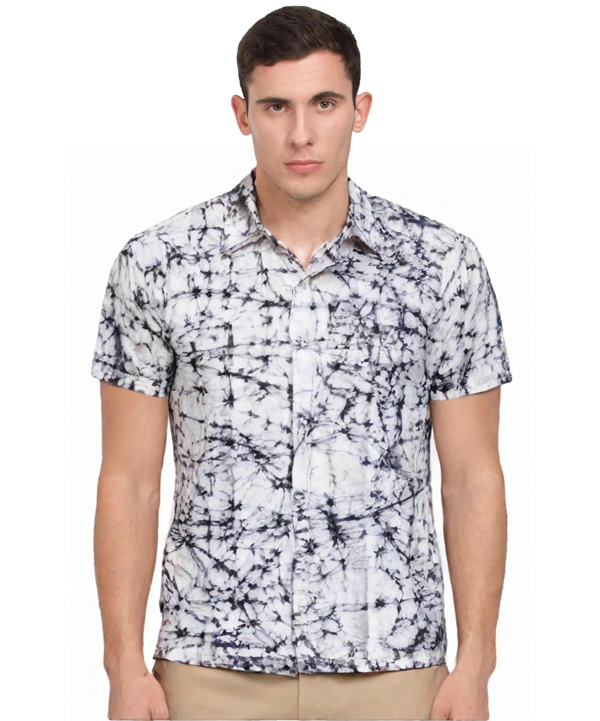 Cool Marble Batik Short Sleeve Shirt