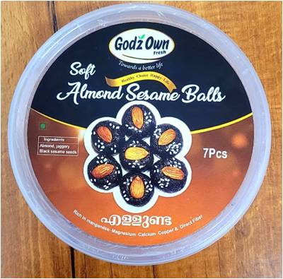 Soft- Almond Sesame Ball (7 pcs)