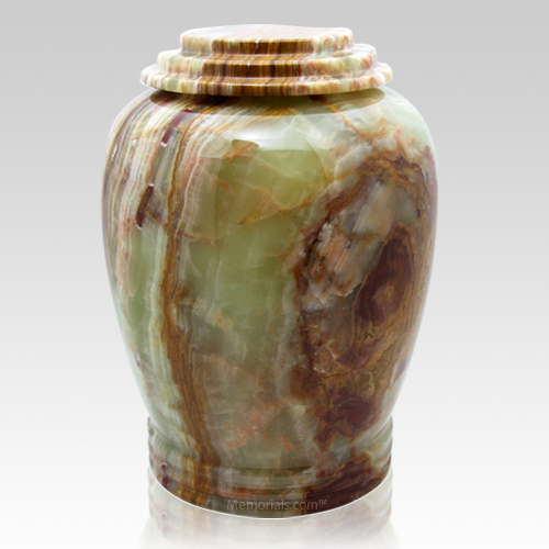 Vertex Onyx Marble Cremation Urn